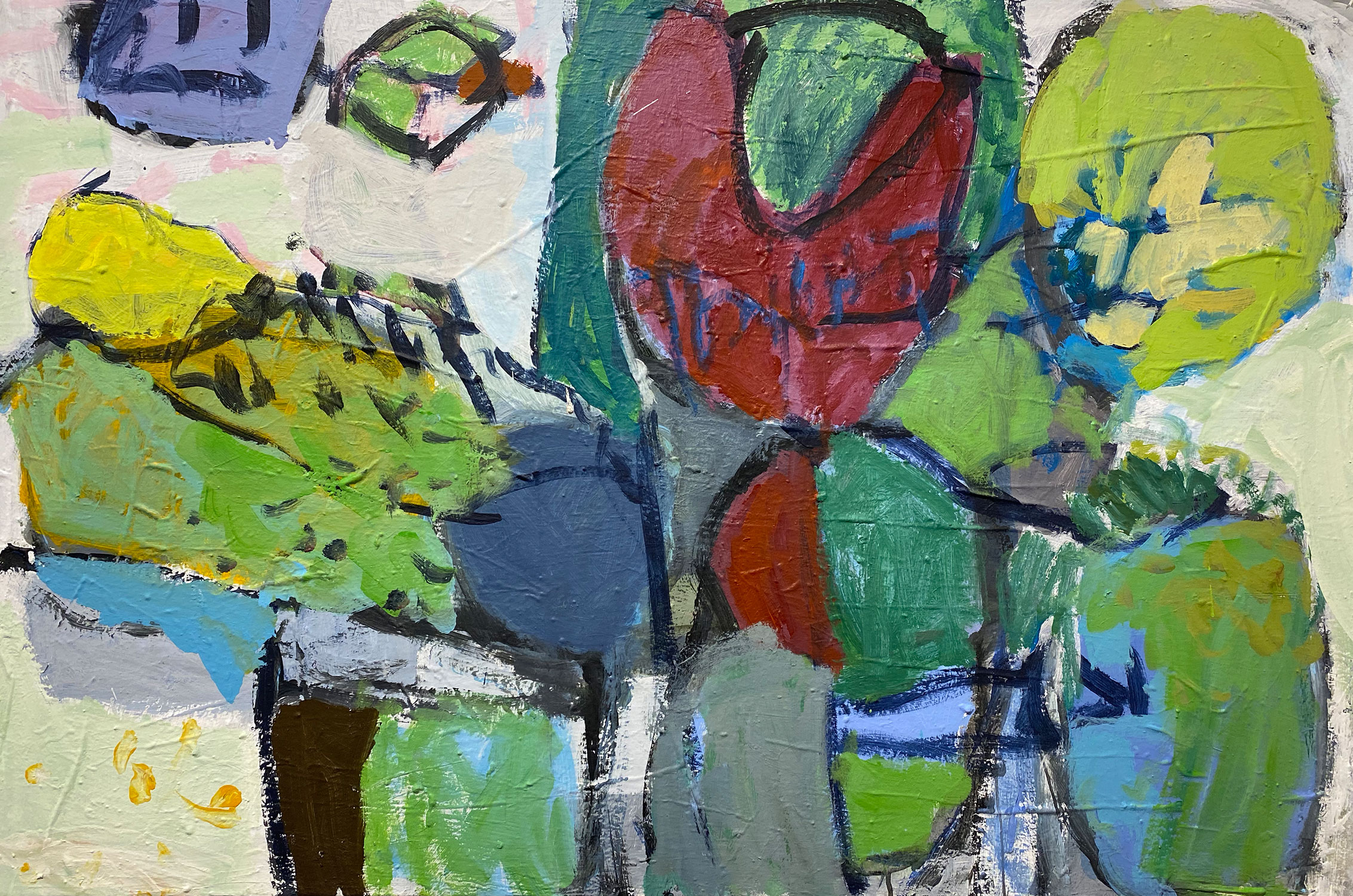 "Pampus verde" · 80 x 120 cm · Acryl on canvas 2021